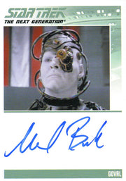 Star Trek TNG Heroes & Villains Michael Reilly Burke Autograph Card   - TvMovieCards.com