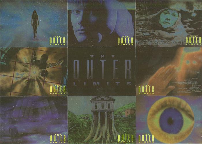 Outer Limits Sex, Cyborgs & Science Fiction Opening Monologue Chase Card Set   - TvMovieCards.com