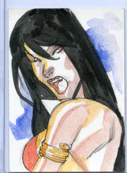 Vampirella New Series Sketch Card Sketchafex #4   - TvMovieCards.com