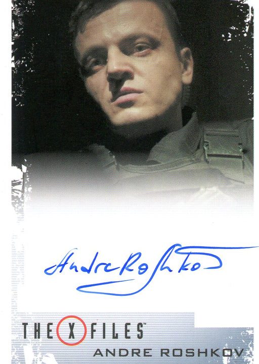 X-Files Seasons 10 & 11 Andre Roshkov as Commander Al Autograph Card   - TvMovieCards.com