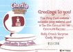 Charlie & Chocolate Factory Nutty Crunch Candy Wrapper Prop Card #013/290   - TvMovieCards.com