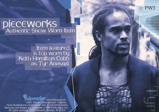 Andromeda Season 1 Limited Edition Keith Hamilton Cobb Costume Card PW3   - TvMovieCards.com