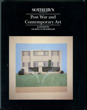 Sothebys Auction Catalog December 1 1988 Post War and Contemporary Art   - TvMovieCards.com