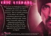 Witchblade Season 1 Eric Etebari as Ian Nottingham Autograph Card A5   - TvMovieCards.com