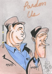 Classic Vintage Movie Posters 2 Sketch Card by Brian Kong L&H Breygent   - TvMovieCards.com