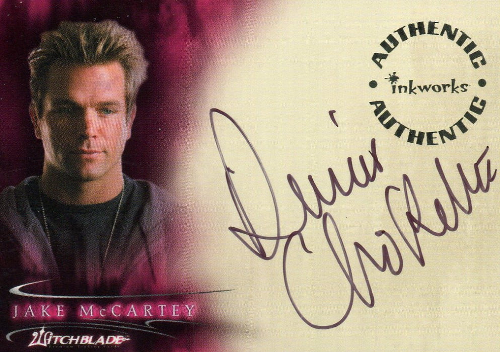 Witchblade Season 1 David Chokachi as Jake McCartey Autograph Card A2   - TvMovieCards.com