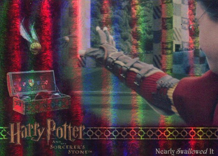 Harry Potter and the Sorcerer's Stone Box Topper Chase Card BT4   - TvMovieCards.com