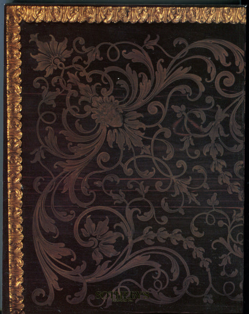 Sothebys Auction Catalog November 1988 Important English Furniture   - TvMovieCards.com