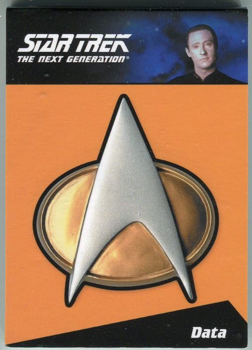 Star Trek TNG Complete Series 2 Communicator Pin Card CP2 Commander Data   - TvMovieCards.com