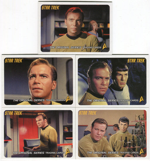 Star Trek Original 40th Anniversary Series 1 5 CARD PROMO SET P1 P2 P3 UK CP1   - TvMovieCards.com