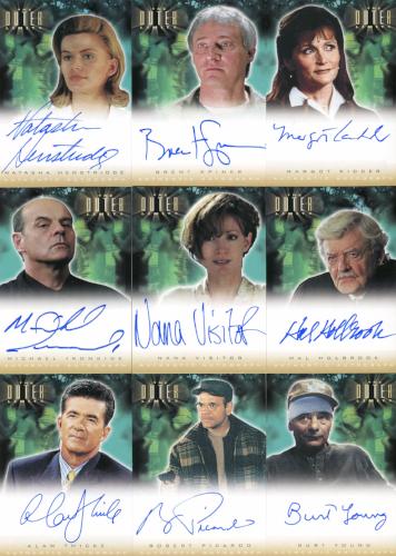 Outer Limits Sex, Cyborgs & Science Fiction Autograph Card Set 16 Cards   - TvMovieCards.com