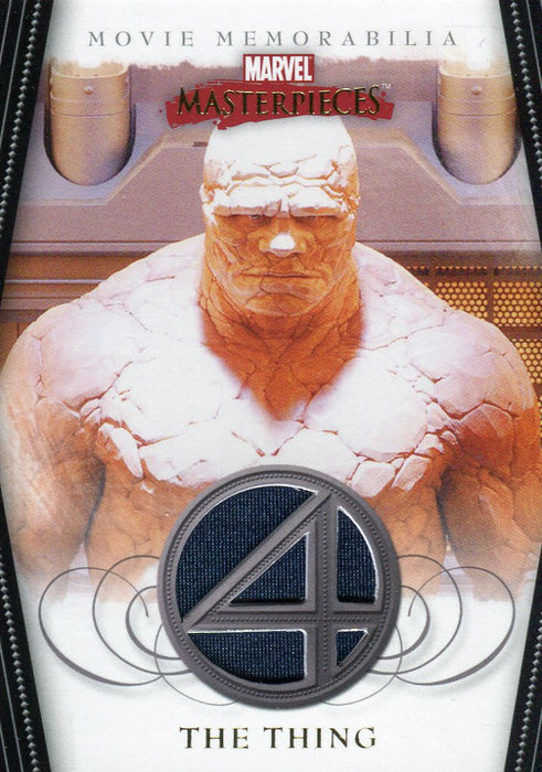 Marvel Masterpieces Two Fantastic Four Movie The Thing Costume Card FF4 of 5   - TvMovieCards.com
