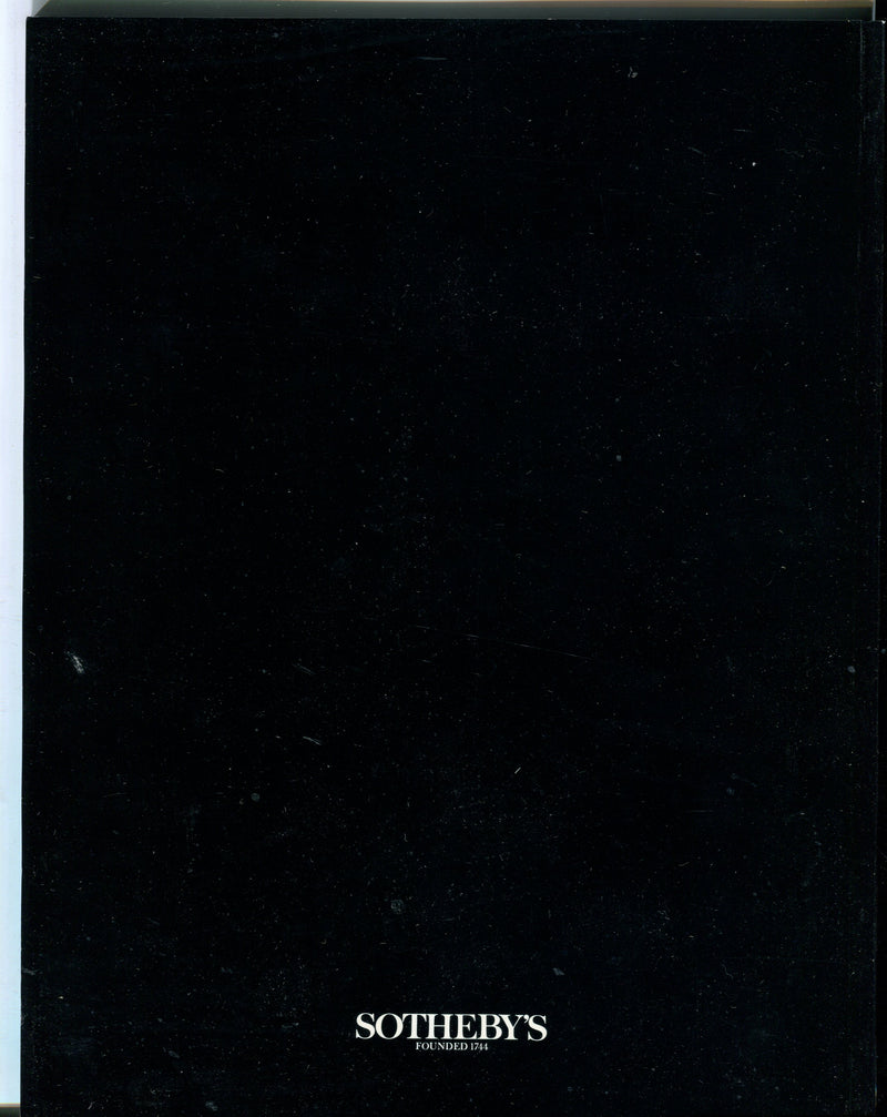 Sothebys Auction Catalog October 20 1988 Post War and Contemporary Art   - TvMovieCards.com