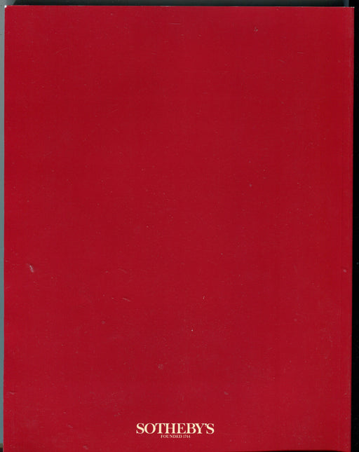 Sothebys Auction Catalog October 19 1988 Impressionist and Modern Paintings   - TvMovieCards.com