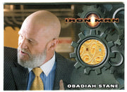 2008 Iron Man Movie Jeff Bridges as Obadiah Stane (Yellow Tie) Costume Card   - TvMovieCards.com