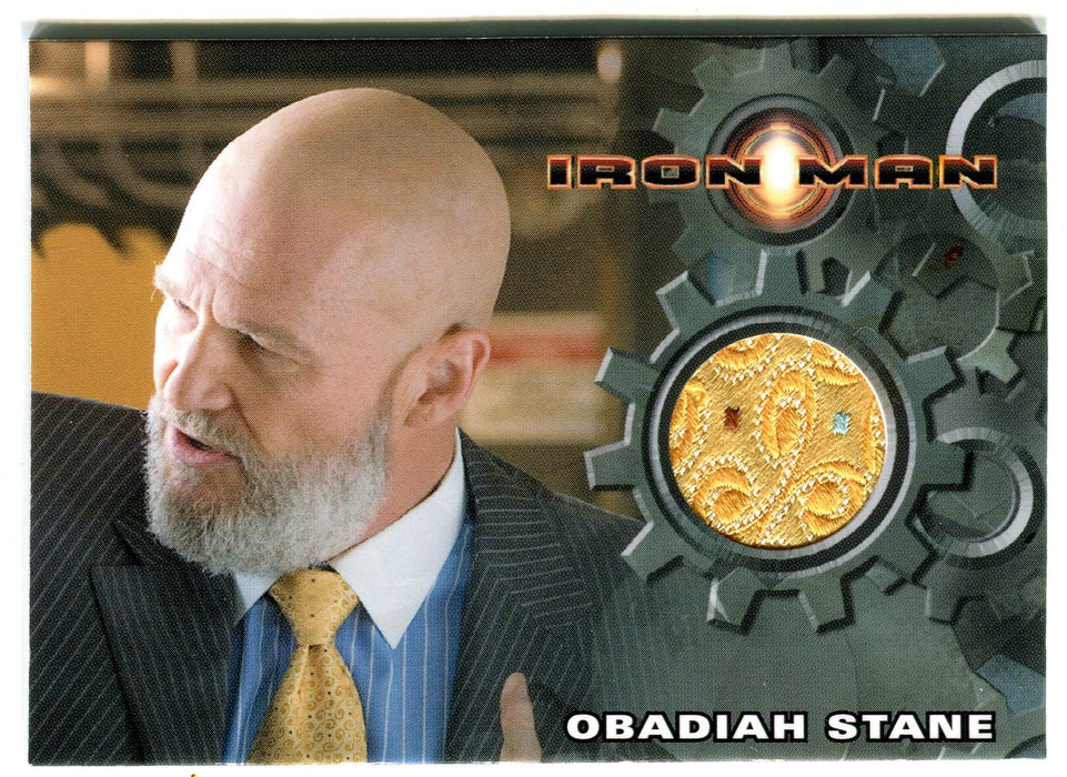 2008 Iron Man Movie Jeff Bridges as Obadiah Stane (Yellow Tie) Costume ...