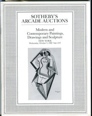 Sothebys Arcade Auction Catalog October 5 1988 Modern & Contemporary Paintings   - TvMovieCards.com