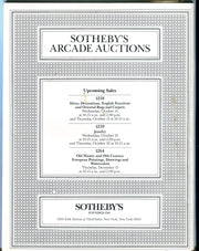 Sothebys Arcade Auction Catalog October 5 1988 Modern & Contemporary Paintings   - TvMovieCards.com