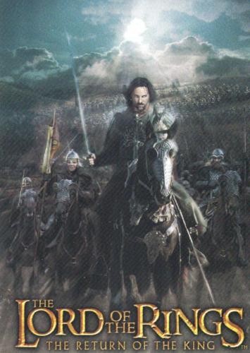 Lord of the Rings Return of King Base Card Set 90 Cards   - TvMovieCards.com