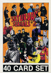 Saturday Serials Series 2 Trading Card Set 40 Cards Epic 1991   - TvMovieCards.com