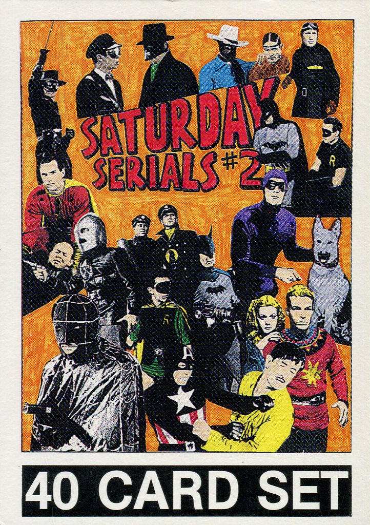 Saturday Serials Series 2 Trading Card Set 40 Cards Epic 1991   - TvMovieCards.com