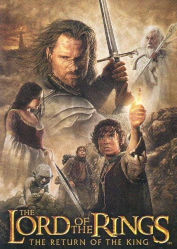 Lord of the Rings Return of King Update Base Card Set 72 Cards   - TvMovieCards.com