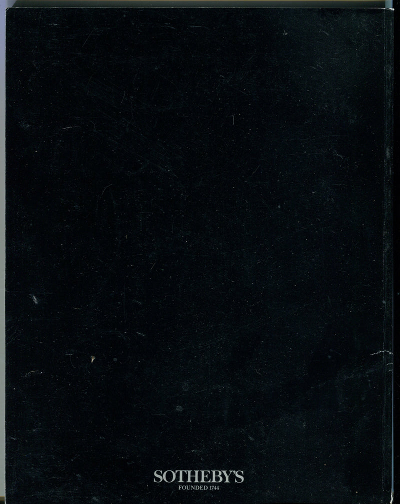Sothebys Auction Catalog October 1 1988 French & Continental Furniture   - TvMovieCards.com