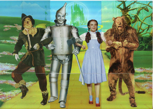 Wizard of Oz 9 Chase Card Set  Breygent Wiz Quiz Foil Puzzle Cards   - TvMovieCards.com