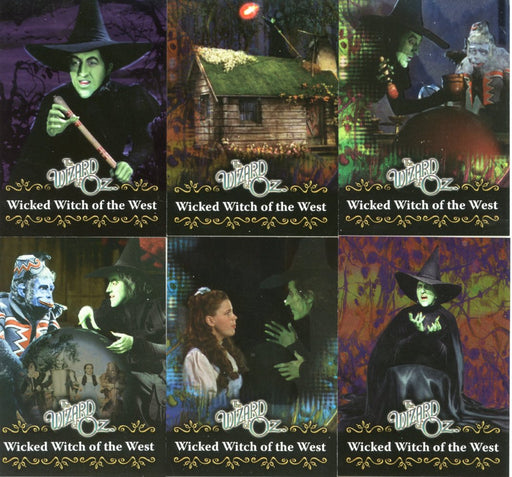 Wizard of Oz 6 Chase Card Set  Breygent Wicked Words Foil Cards WW1- WW6   - TvMovieCards.com