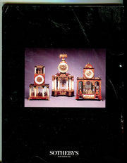 Sothebys Auction Catalog September 30, 1989 French Continental Furniture   - TvMovieCards.com