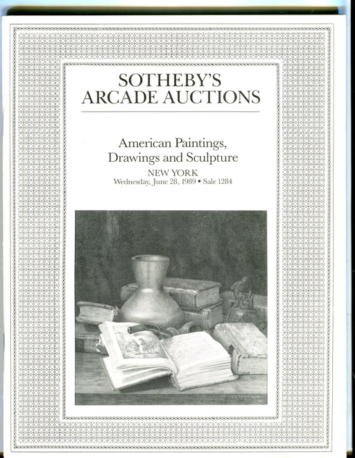 Sothebys Arcade Auction Catalog June 28th, 1989 American Paintings, Drawings   - TvMovieCards.com