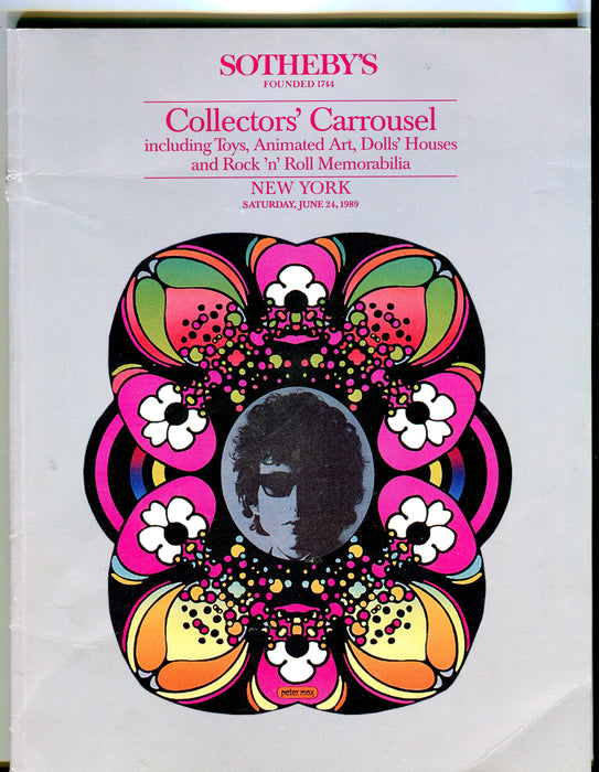 Sothebys Auction Catalog June 24th, 1989 Collector's Carrousel   - TvMovieCards.com