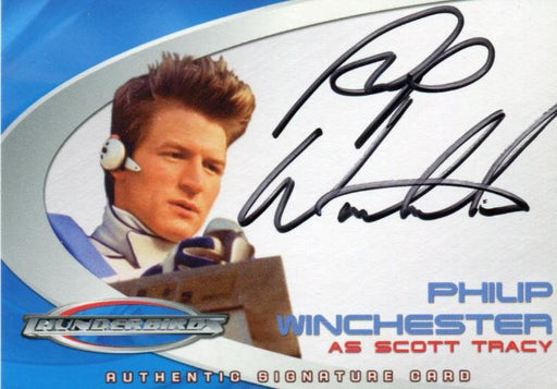Thunderbirds Are Go! Movie Philip Winchester Autograph Card AC5   - TvMovieCards.com
