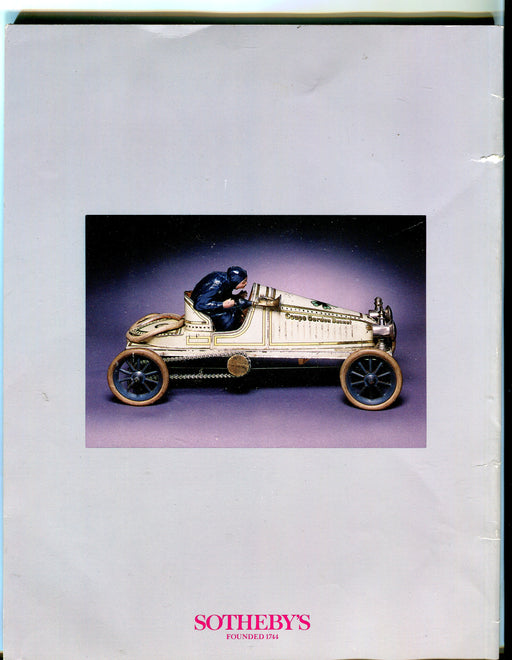Sothebys Auction Catalog June 24th, 1989 Collector's Carrousel   - TvMovieCards.com