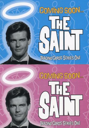 Saint The Very Best of The Saint Promo Card Set 2 Cards   - TvMovieCards.com
