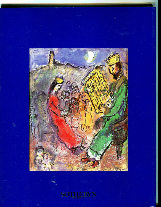 Sothebys Auction Catalog May 30 1989 20th Century Paintings Drawings Sculpture   - TvMovieCards.com