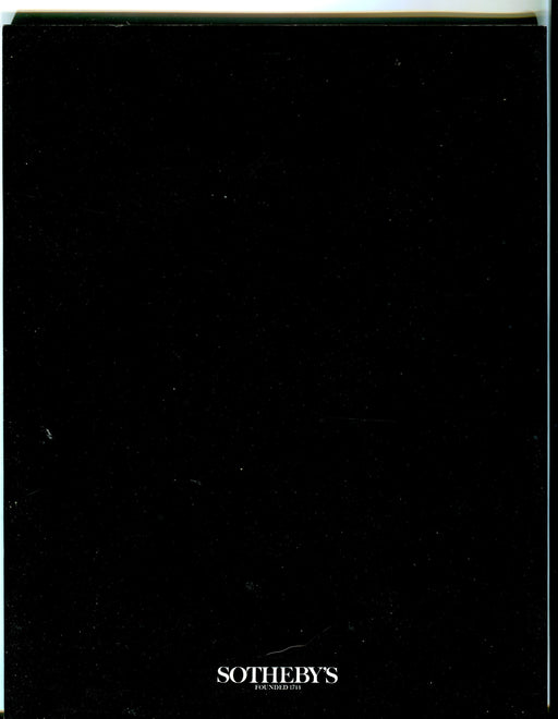 Sothebys Auction Catalog May 25 1989 Post War & Contemporary Art   - TvMovieCards.com
