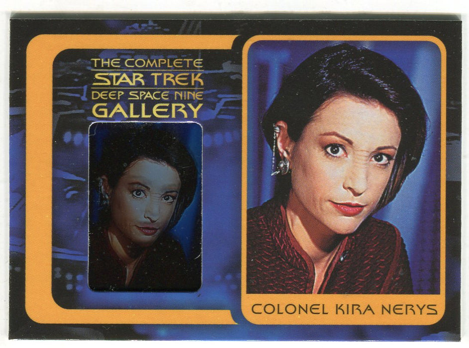 Star Trek Complete Deep Space Nine DS9 Gallery G2 Chase Card Colonel Kira Nerys   - TvMovieCards.com