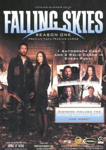 Falling Skies Premium Packs Season 1 Card Album   - TvMovieCards.com