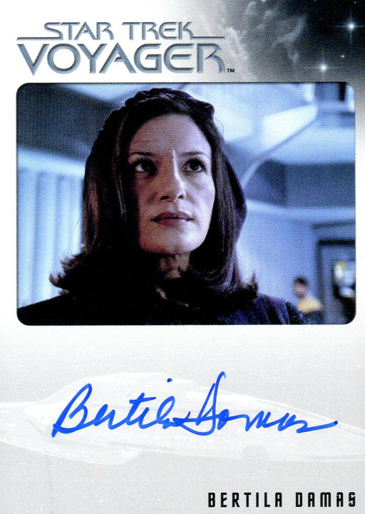 Star Trek Voyager Heroes & Villains Autograph Card Bertila Damas as Marika Wilka   - TvMovieCards.com