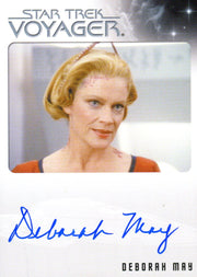 Star Trek Voyager Heroes & Villains Autograph Card Deborah May as Lyris   - TvMovieCards.com