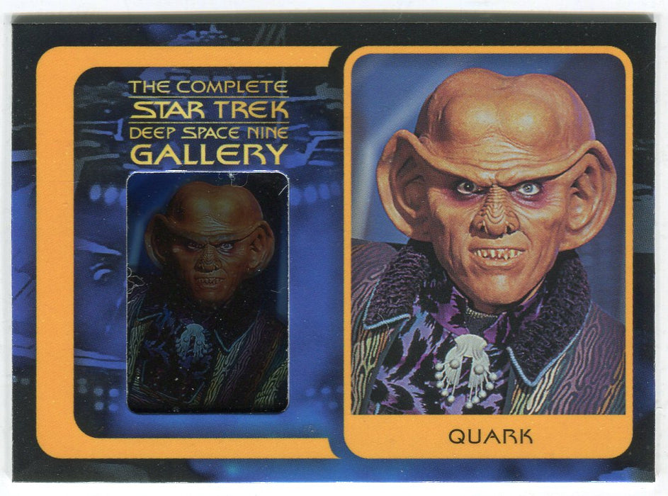 Star Trek Complete Deep Space Nine DS9 Gallery Chase Card G9 Quark   - TvMovieCards.com