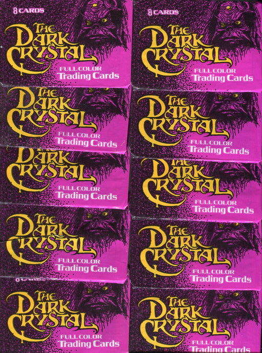 Dark Crystal Movie Card Pack Lot 10 Sealed Packs Donruss 1982   - TvMovieCards.com