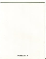 Sothebys Auction Catalog April 12 1989 Nineteenth & Twentieth Century Pictures   - TvMovieCards.com