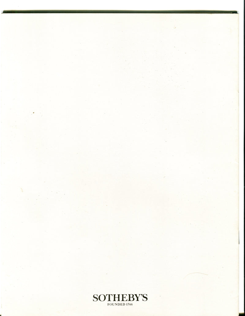 Sothebys Auction Catalog April 12 1989 Nineteenth & Twentieth Century Pictures   - TvMovieCards.com