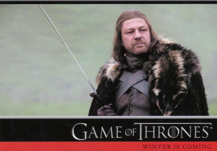 Game of Thrones Season 1 Base Card Set 72 Cards   - TvMovieCards.com