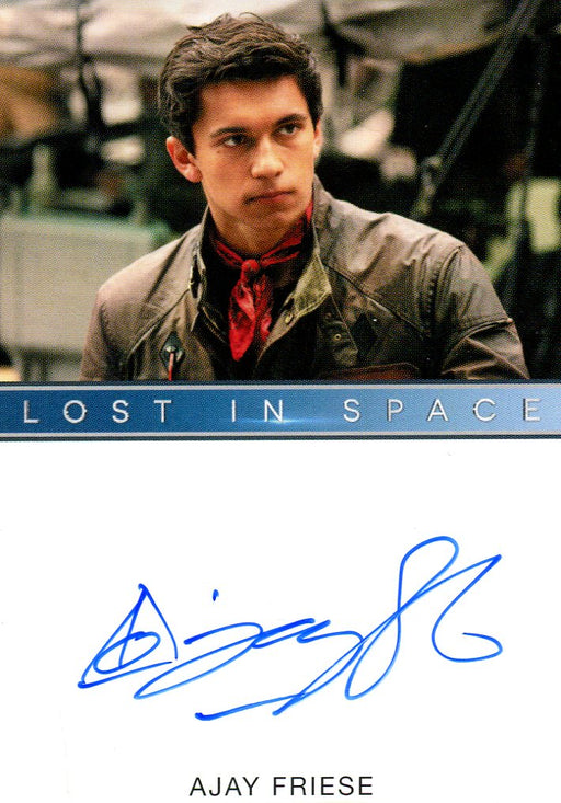 Lost in Space Season 1 Ajay Friese as Vijay Dhar Autograph Card   - TvMovieCards.com