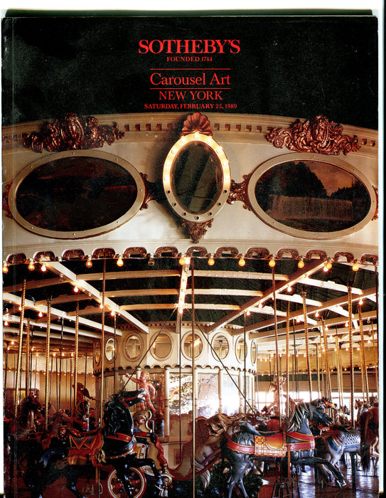 Sothebys Auction Catalog February 25 1989 Carousel Art + Results   - TvMovieCards.com