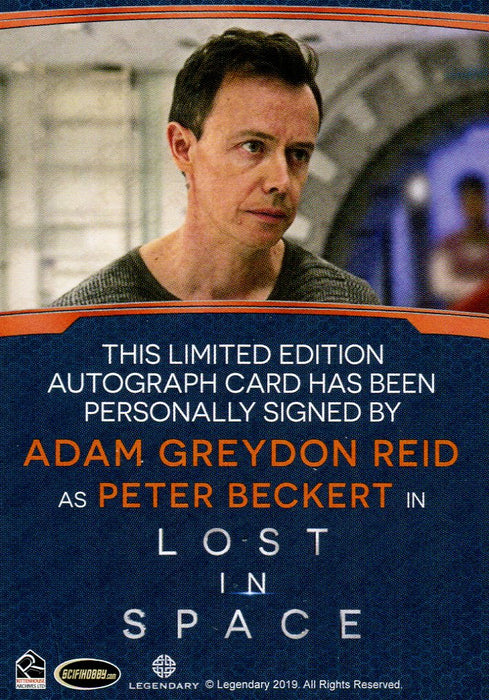 Lost in Space Season 1  Adam G. Reid as Peter Beckert Autograph Card #2   - TvMovieCards.com