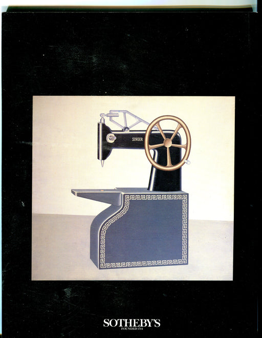 Sothebys Auction Catalog February 23 1989 Post War & Contemporary Art   - TvMovieCards.com